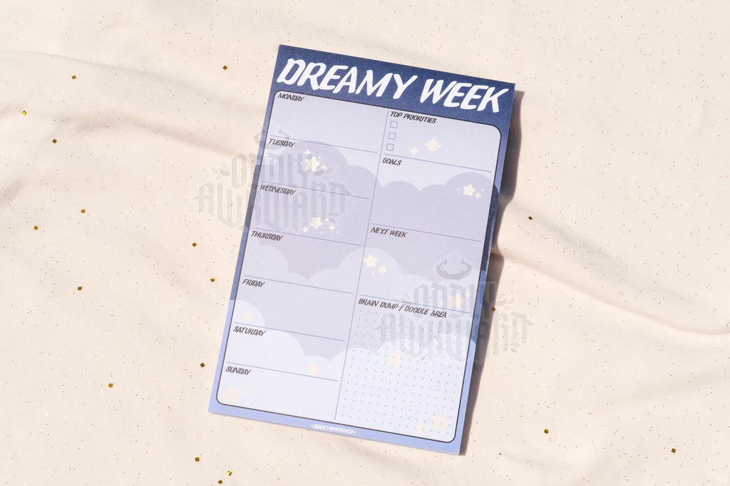 Dreamy Week Memo Pad