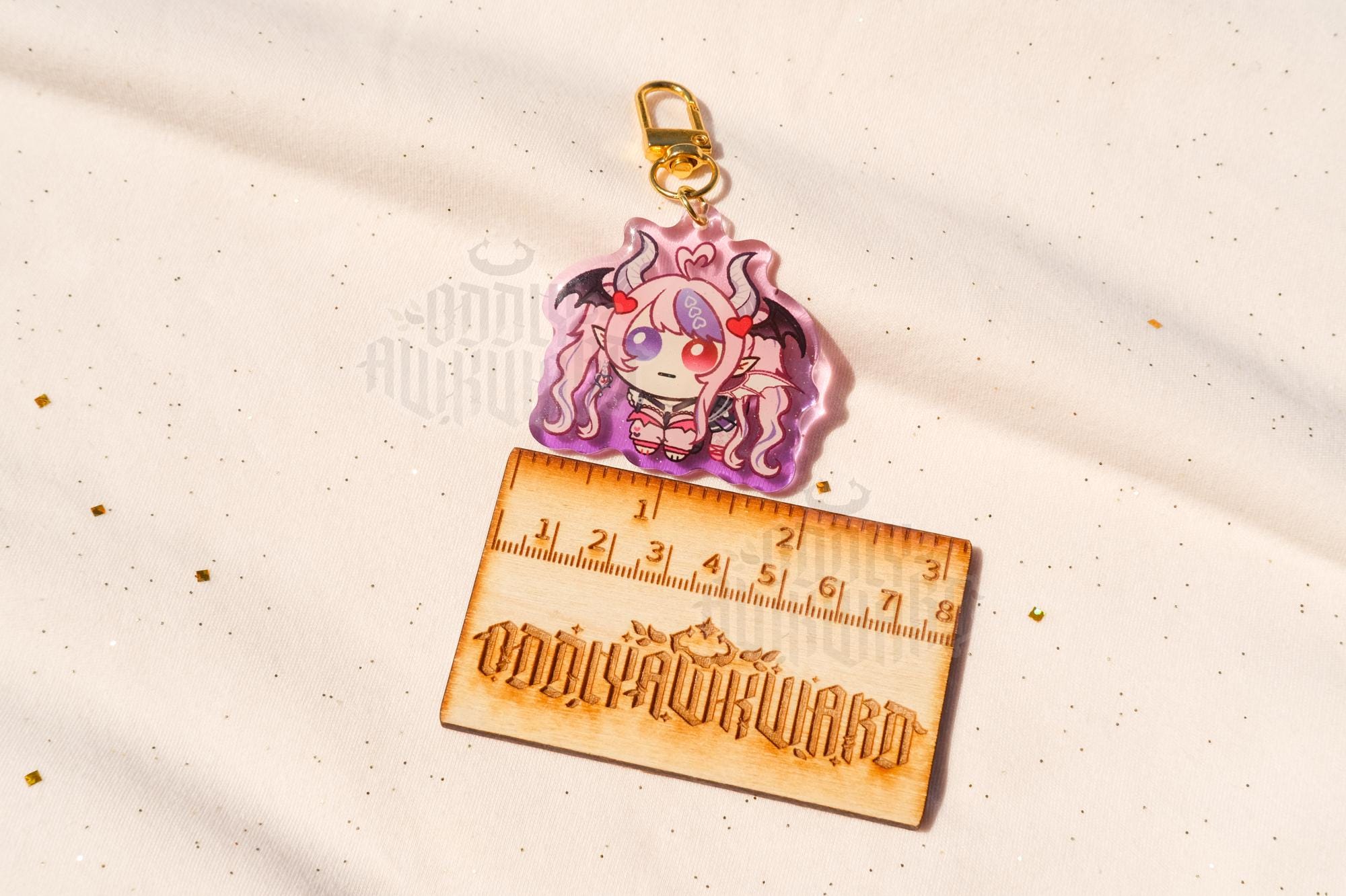 Ironmouse Acrylic Charm