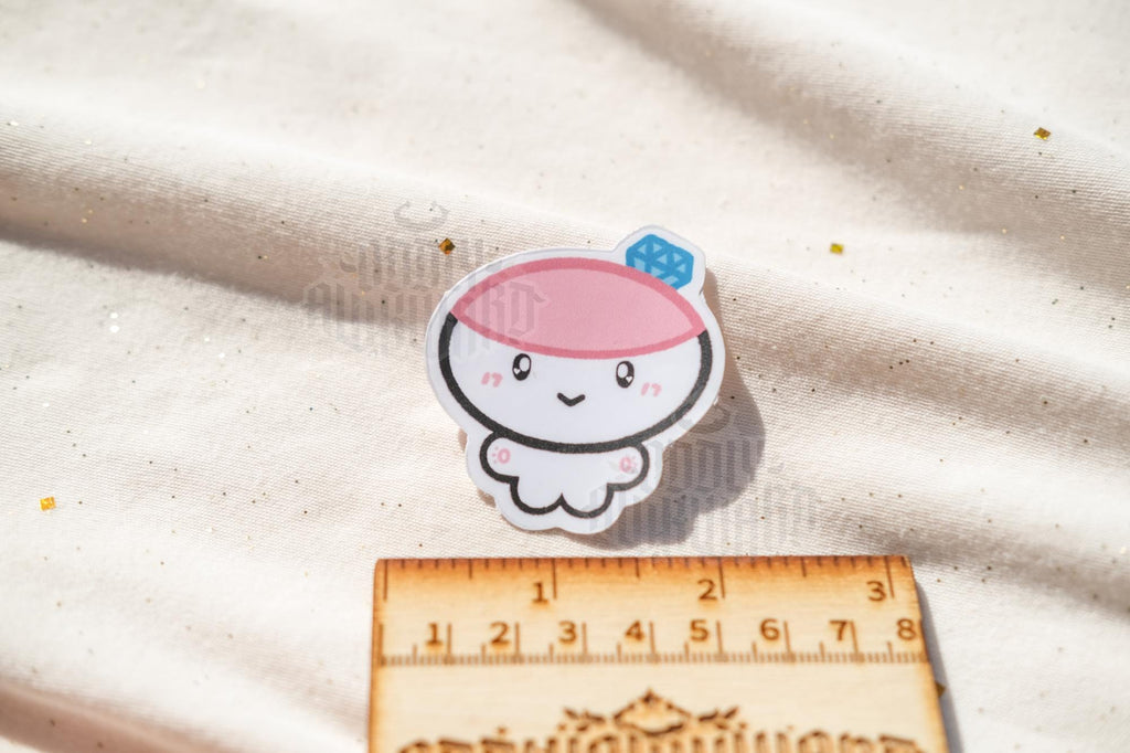 lil carrot guy Sticker