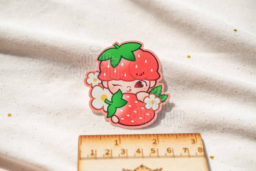 Strawberry Dimoo Sticker
