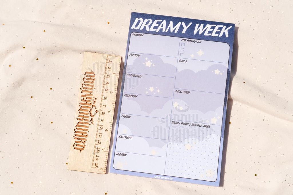 Dreamy Week Memo Pad
