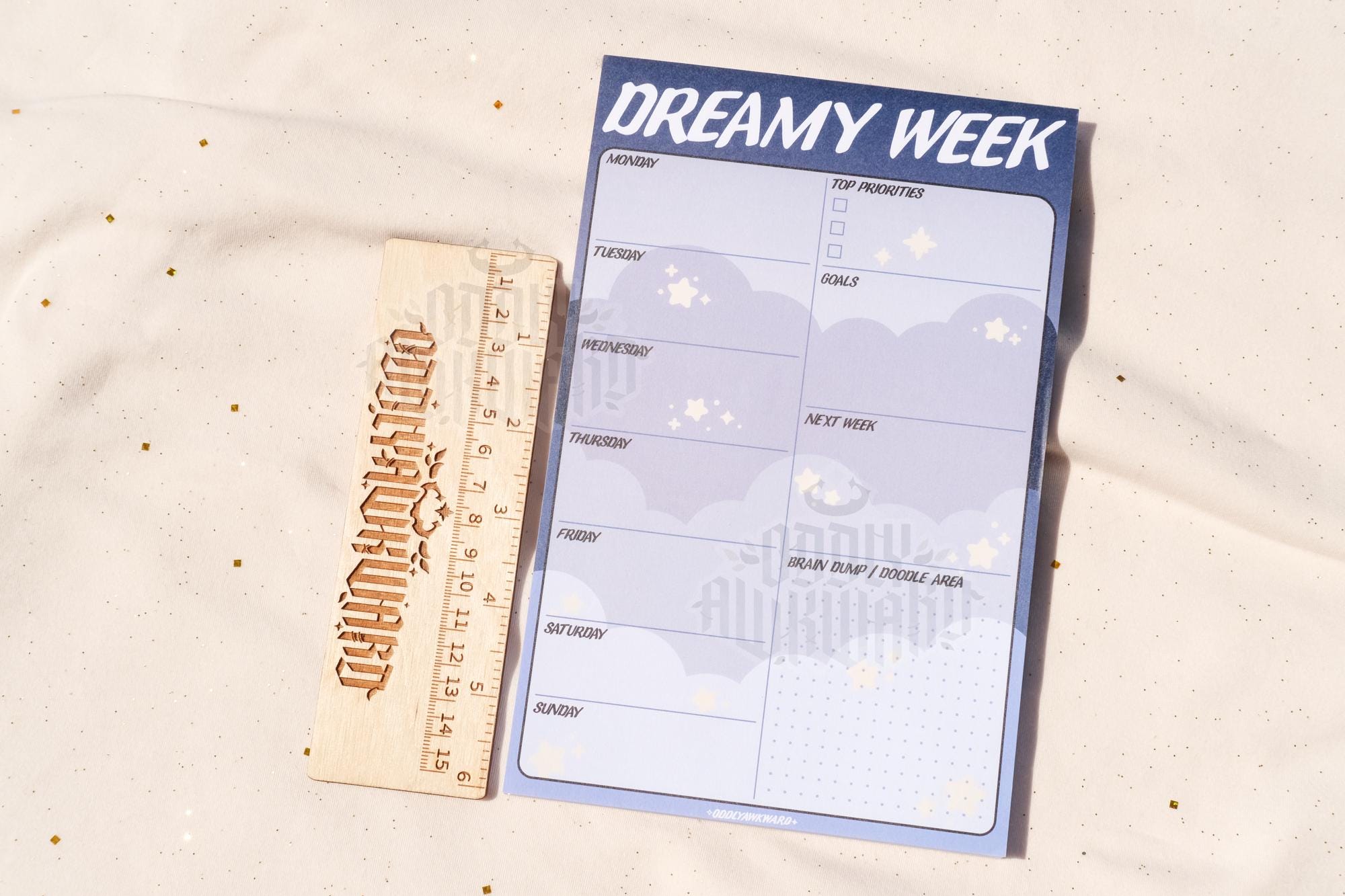 Dreamy Week Memo Pad