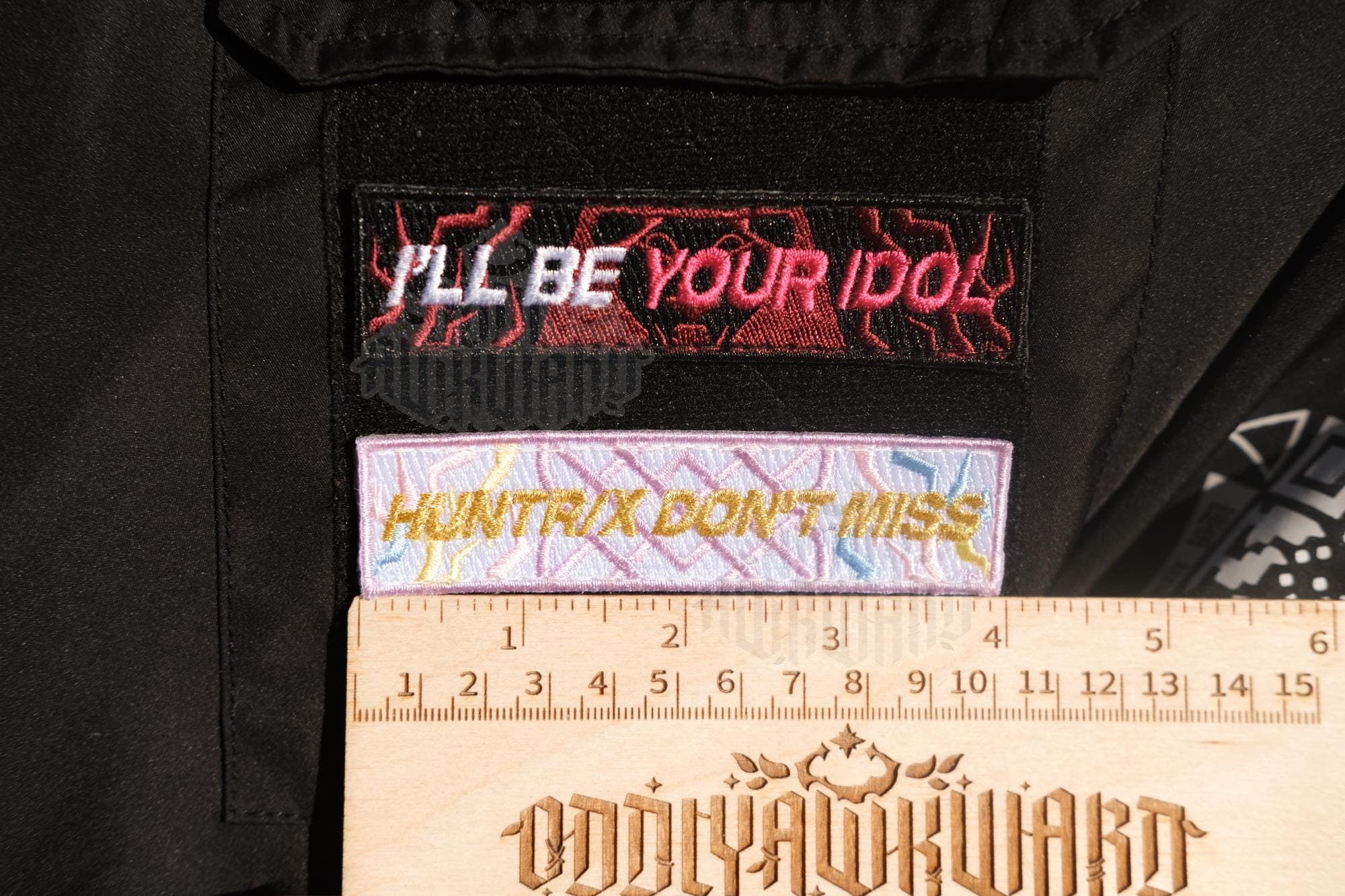 Kpop Hook and Loop Patches