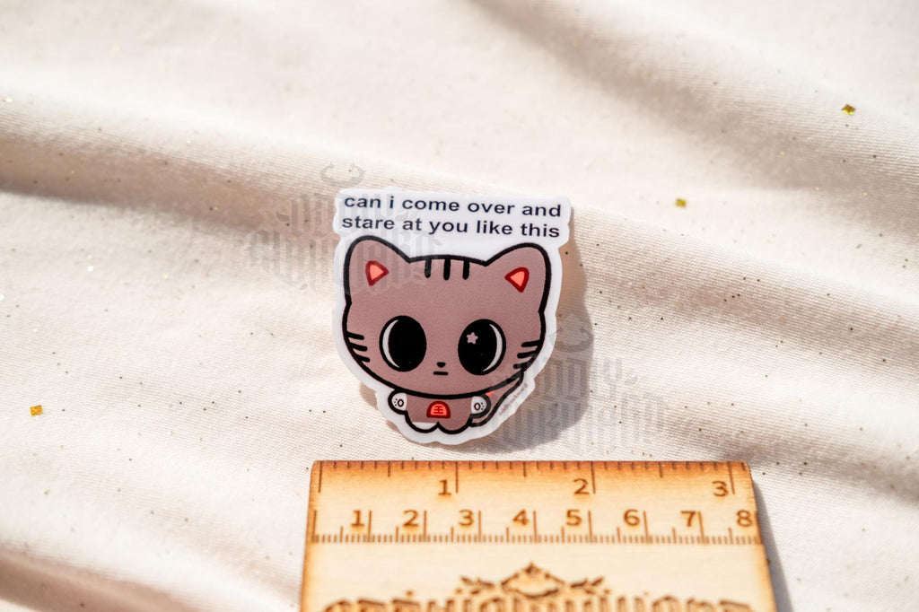 Stare At You Like This Sticker