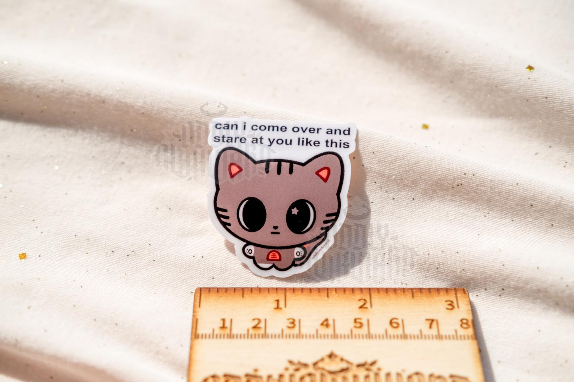 Stare At You Like This Sticker