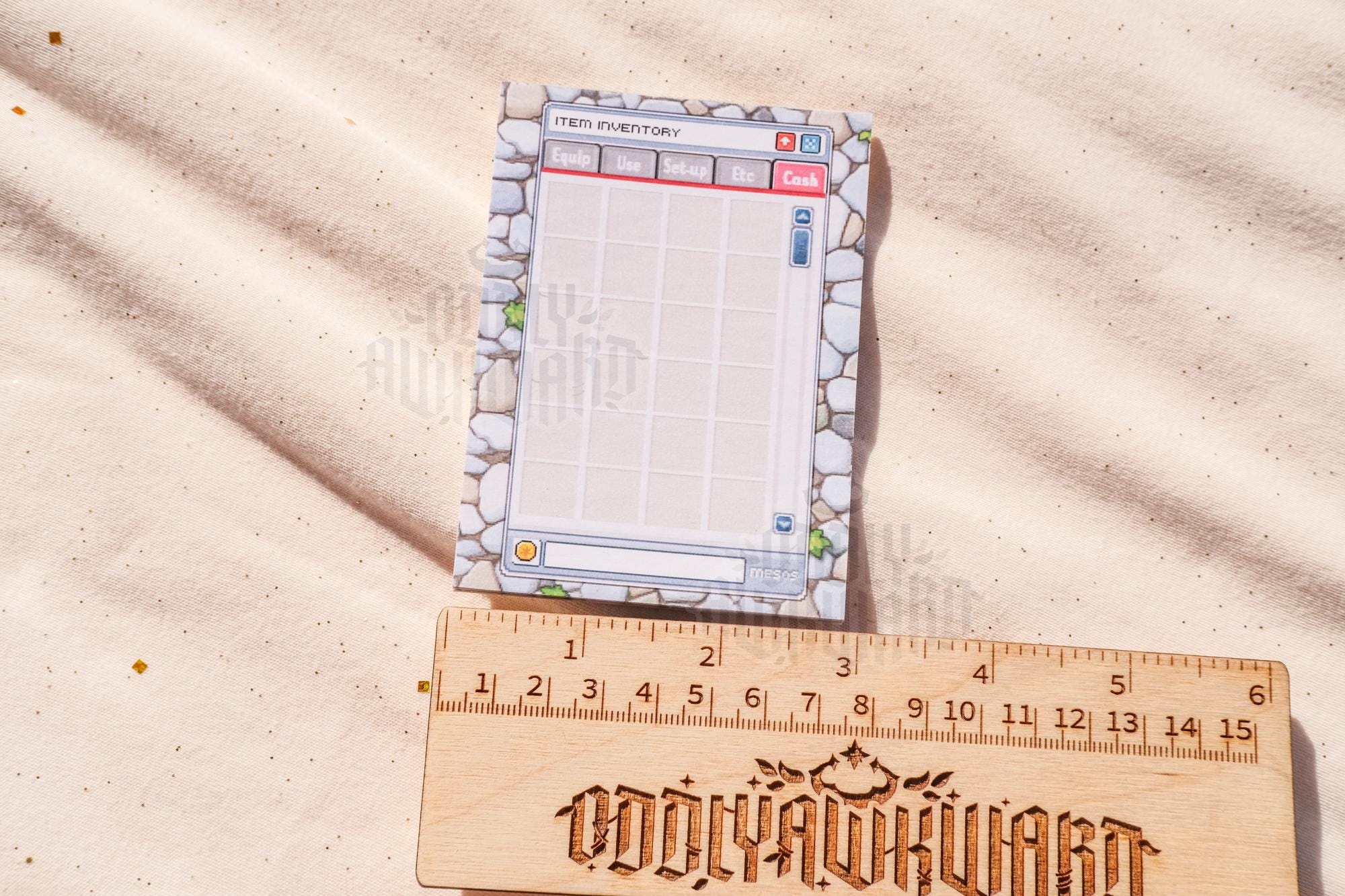 MapleStory Item Inventory Memo Pad