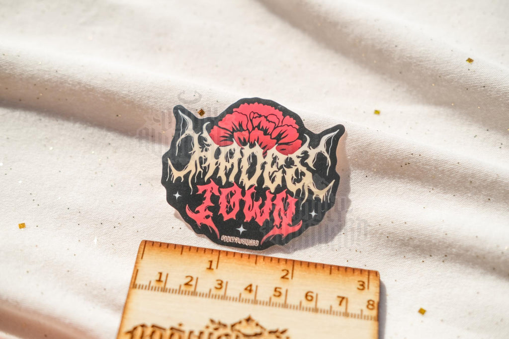 Hadestown Metal-Inspired Sticker
