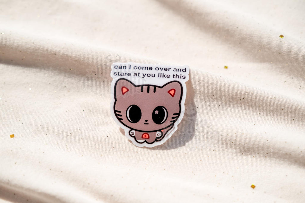 Stare At You Like This Sticker