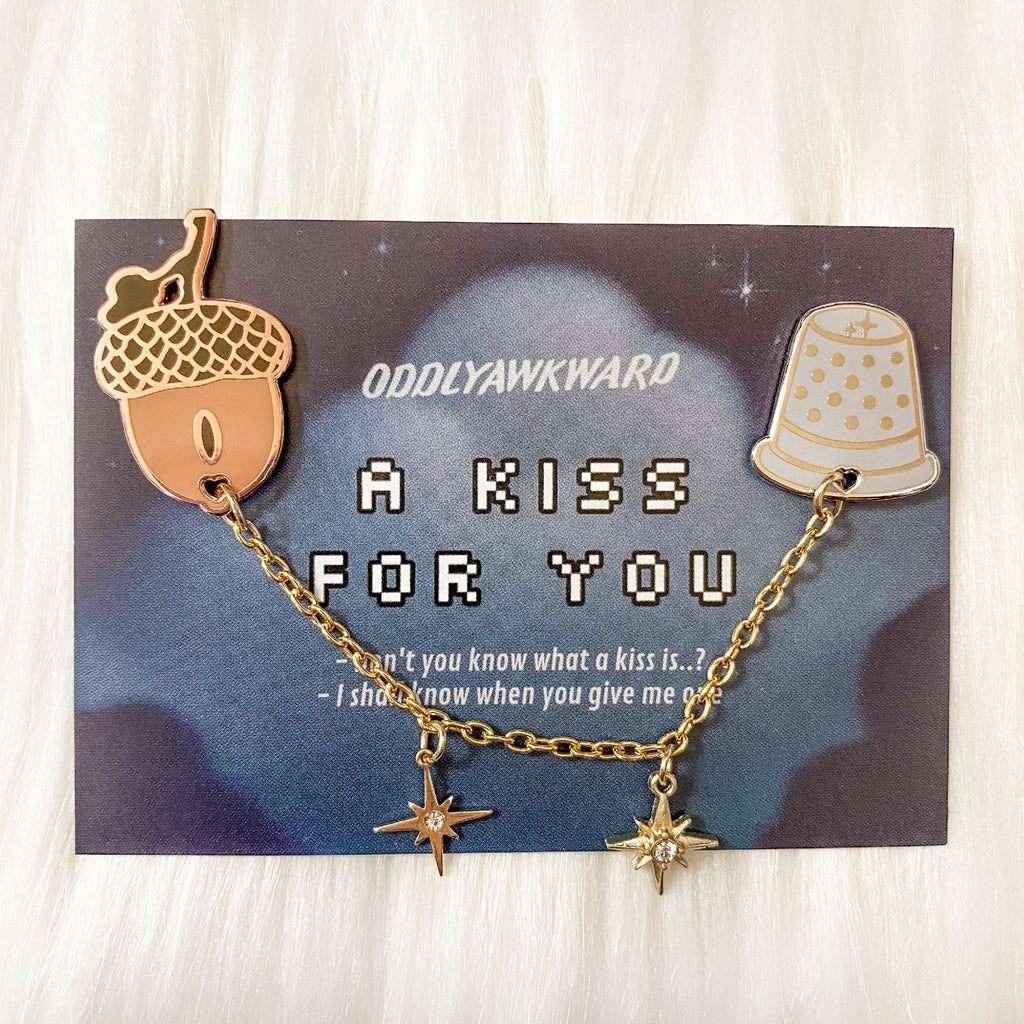A Kiss for You - Fantasy Pin