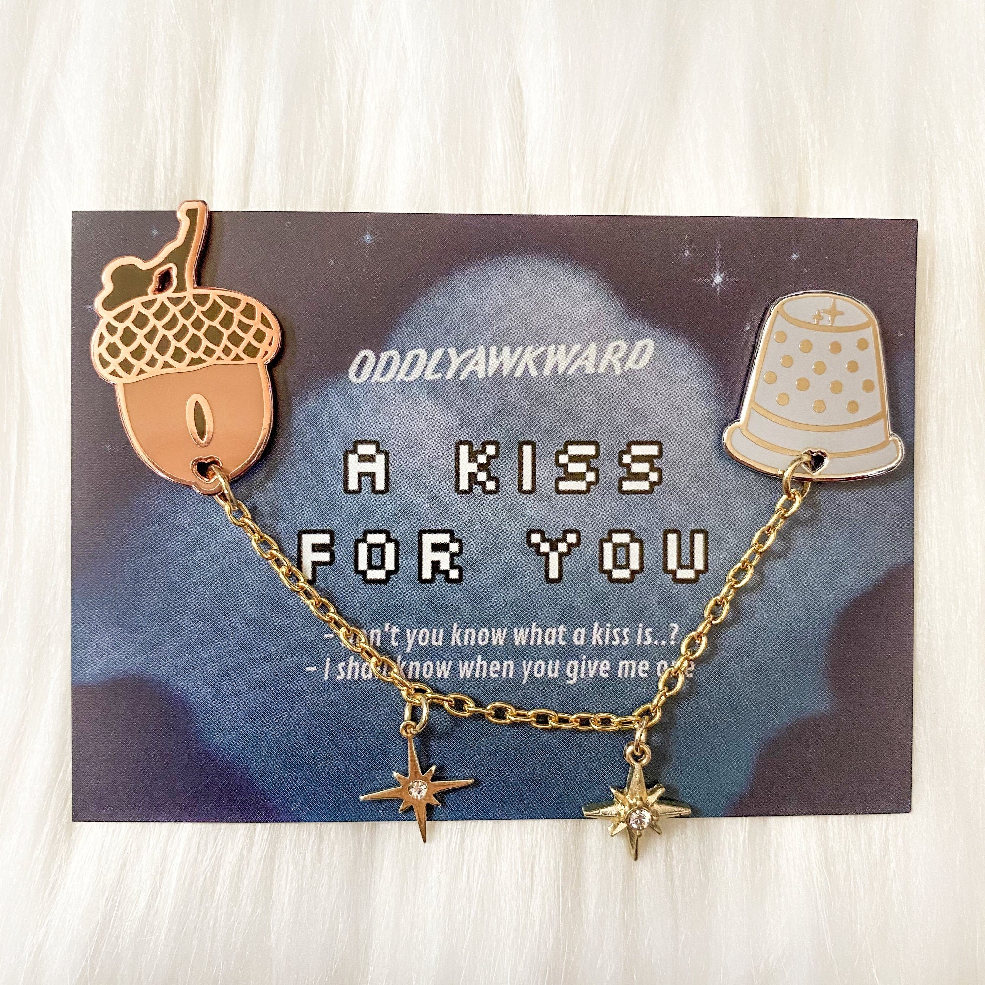 A Kiss for You - Fantasy Pin