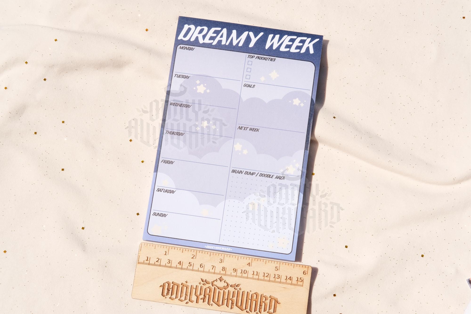 Dreamy Week Memo Pad