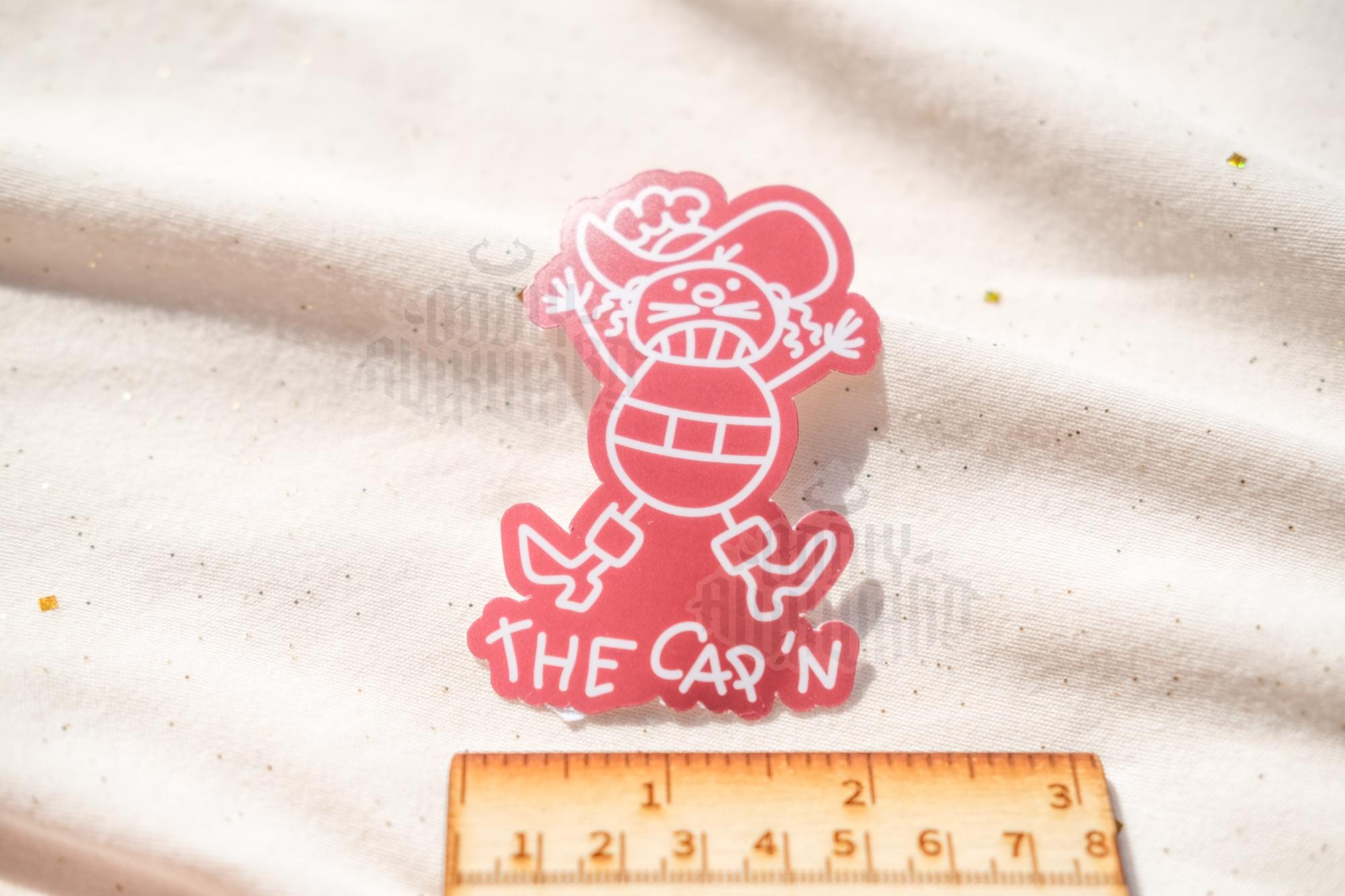 The Cap'n Sticker