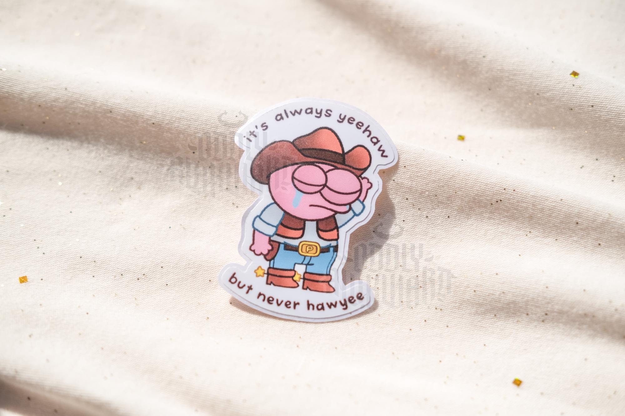 Cowboy Pim Sticker