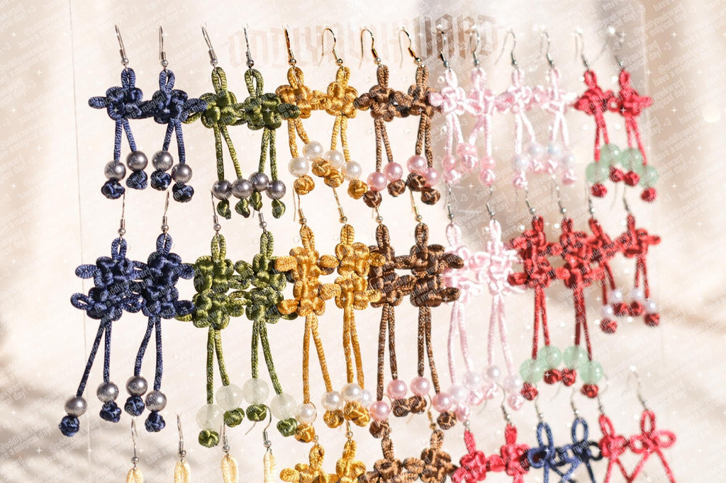 Handmade Chinese Knot Earrings