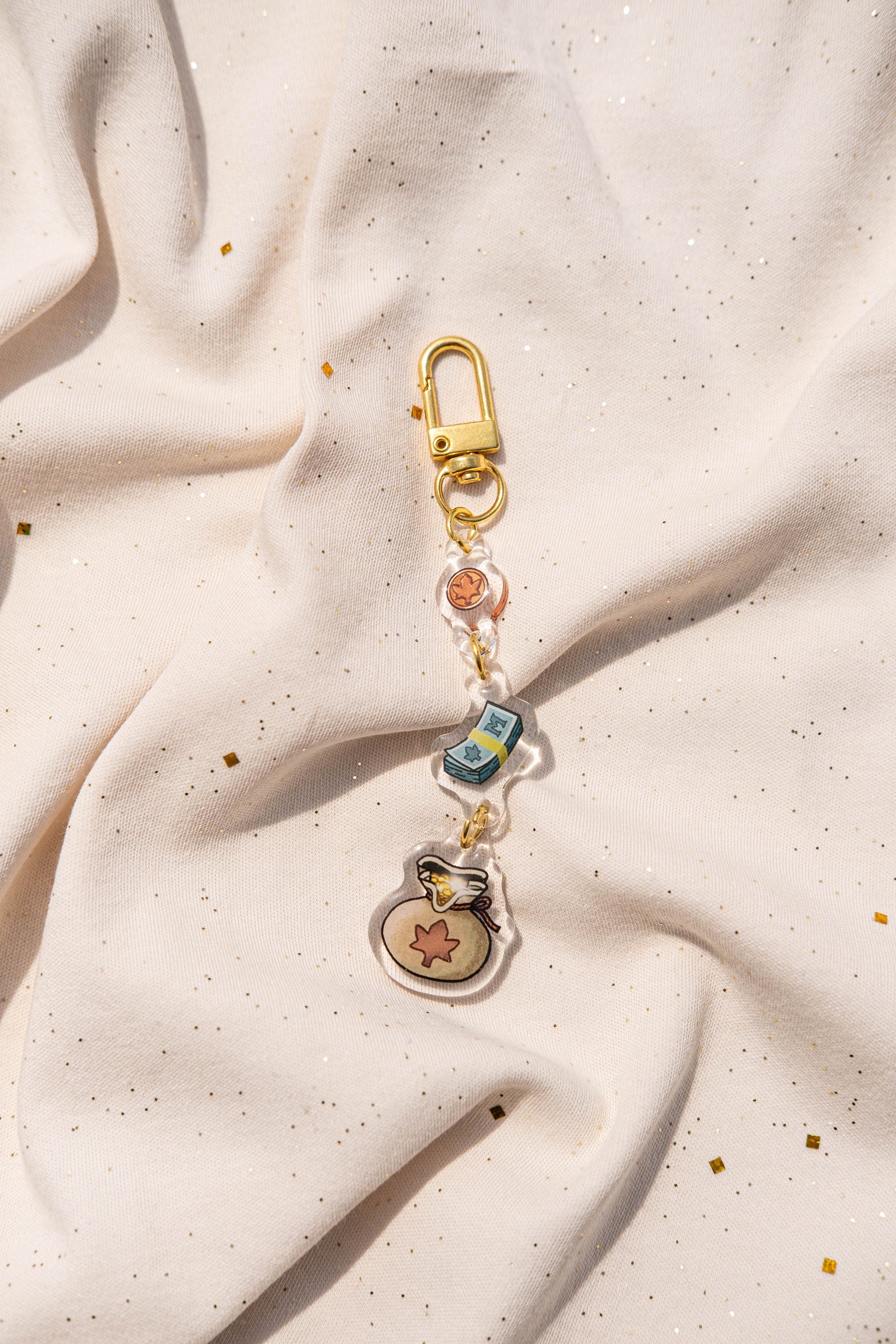 MapleStory Mesos Multi Acrylic Charm