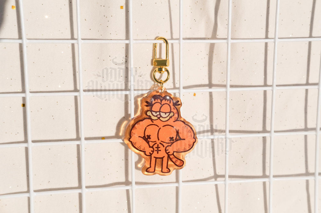 Buff Orange Cat Charm