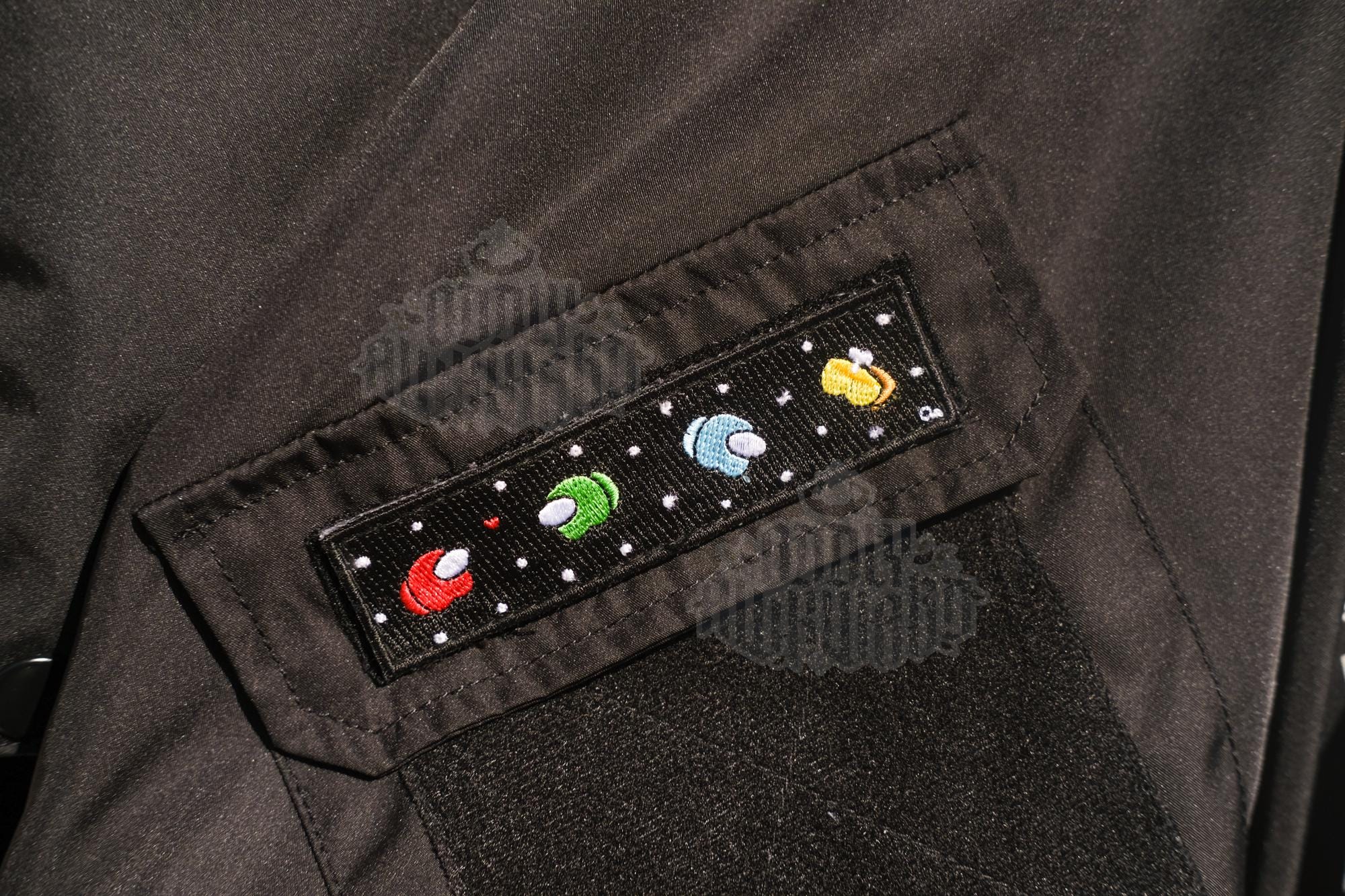 Amogus Hook and Loop Patches