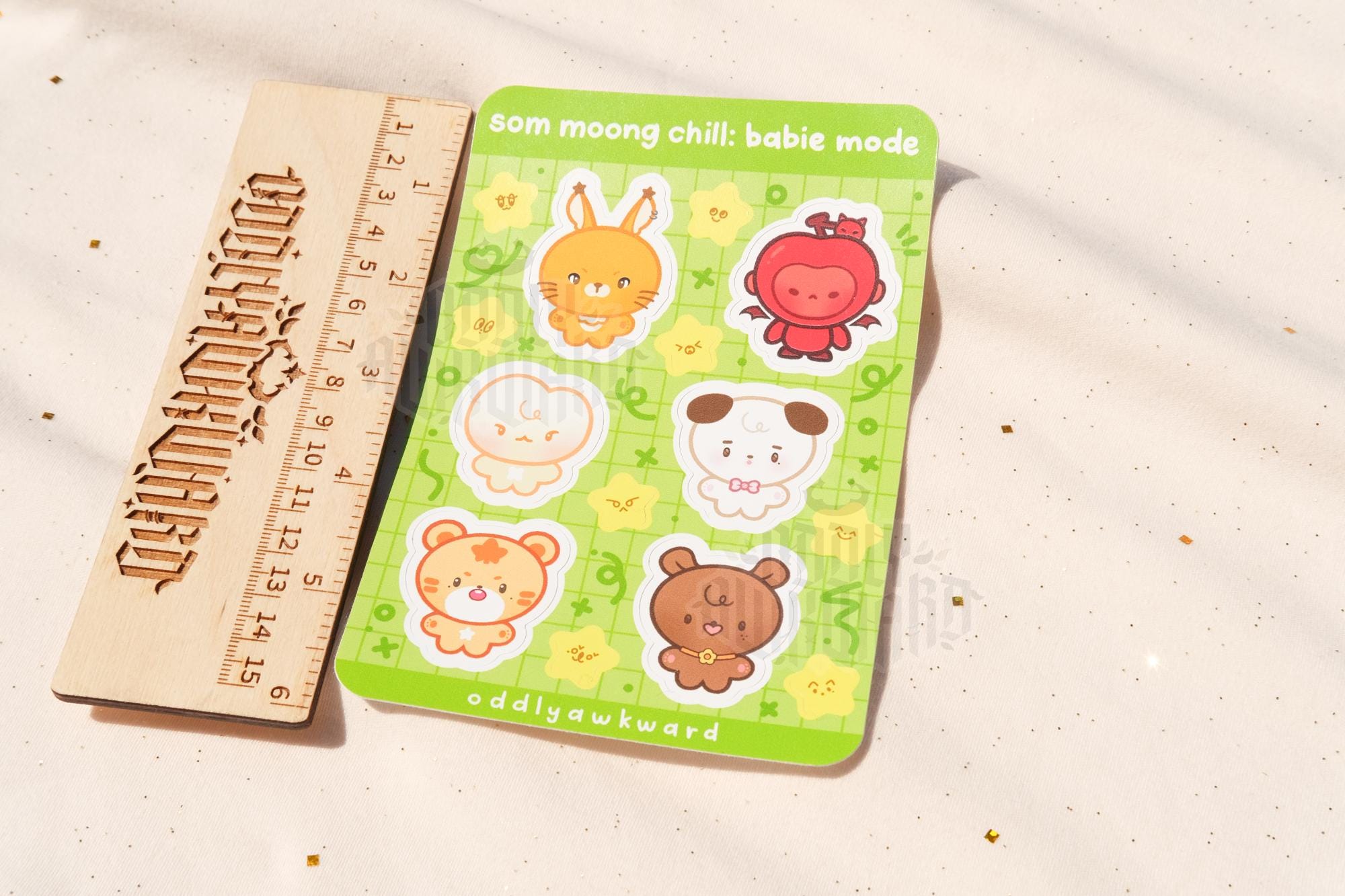 smc: babie mode sticker sheet
