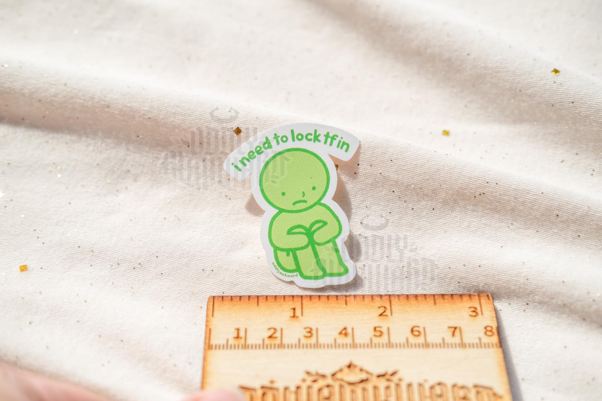 Lock TF In Sticker