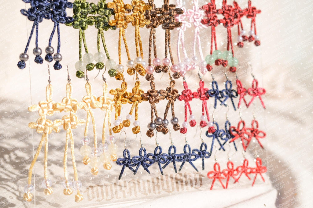 Handmade Chinese Knot Earrings