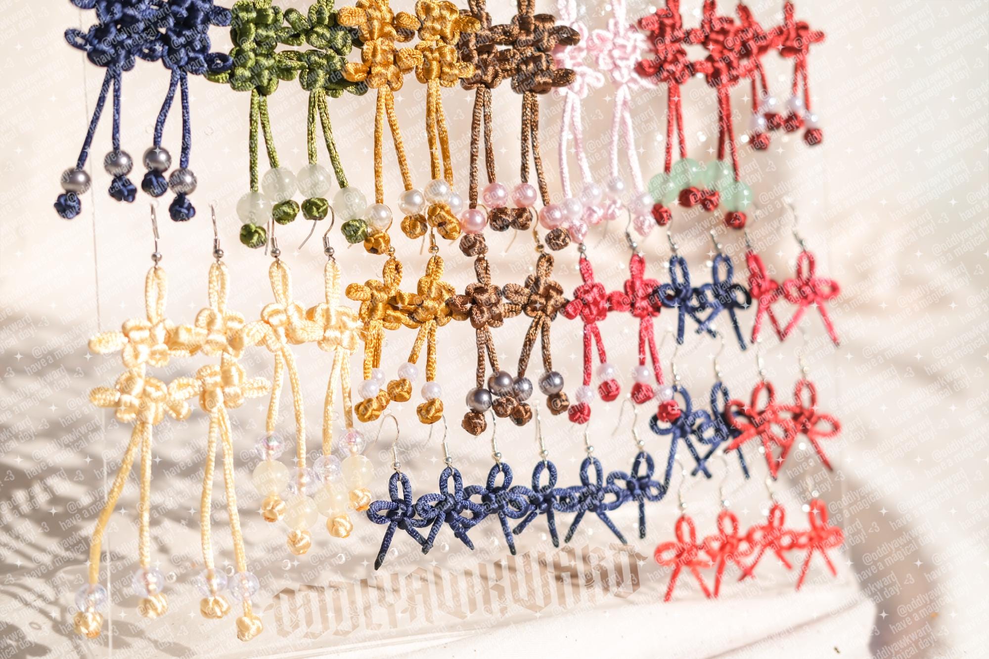 Handmade Chinese Knot Earrings