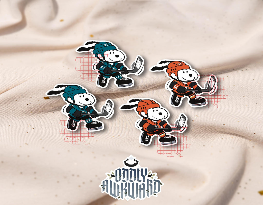 MADE TO ORDER - Sharks and Ducks Sticker