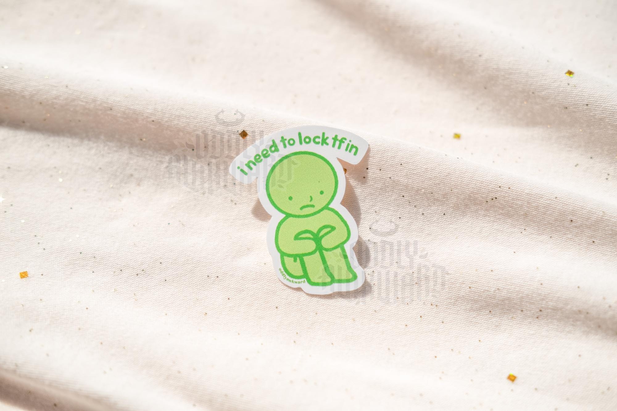 Lock TF In Sticker
