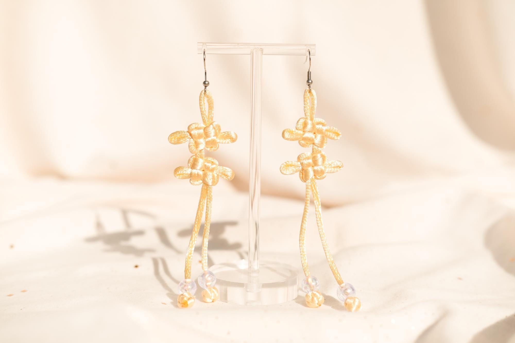 Handmade Chinese Knot Earrings