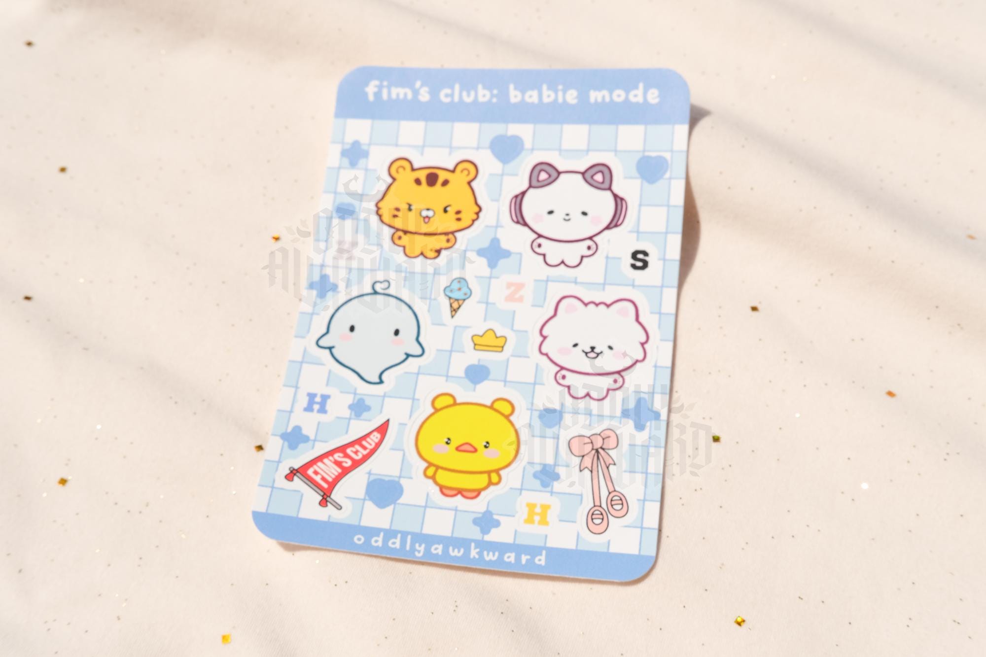 fc: babie mode sticker sheet