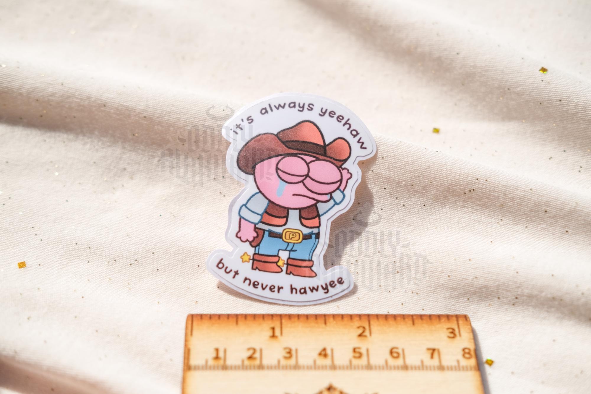 Cowboy Pim Sticker