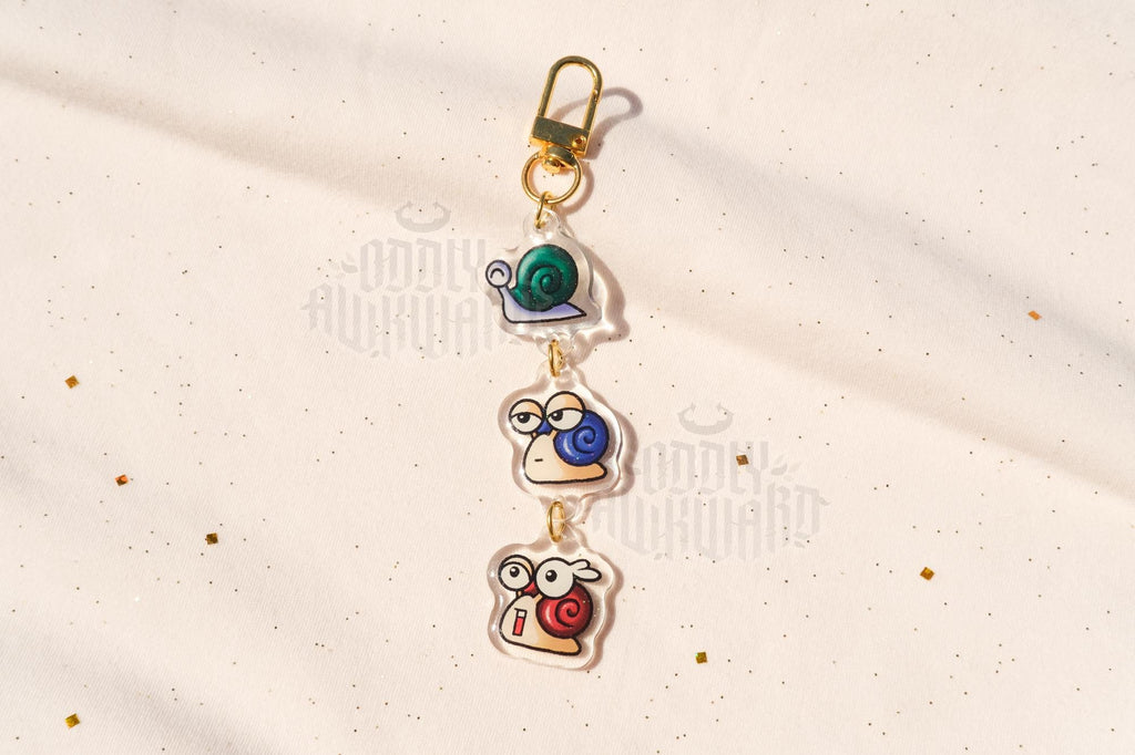 MapleStory Snails Multi Acrylic Charm
