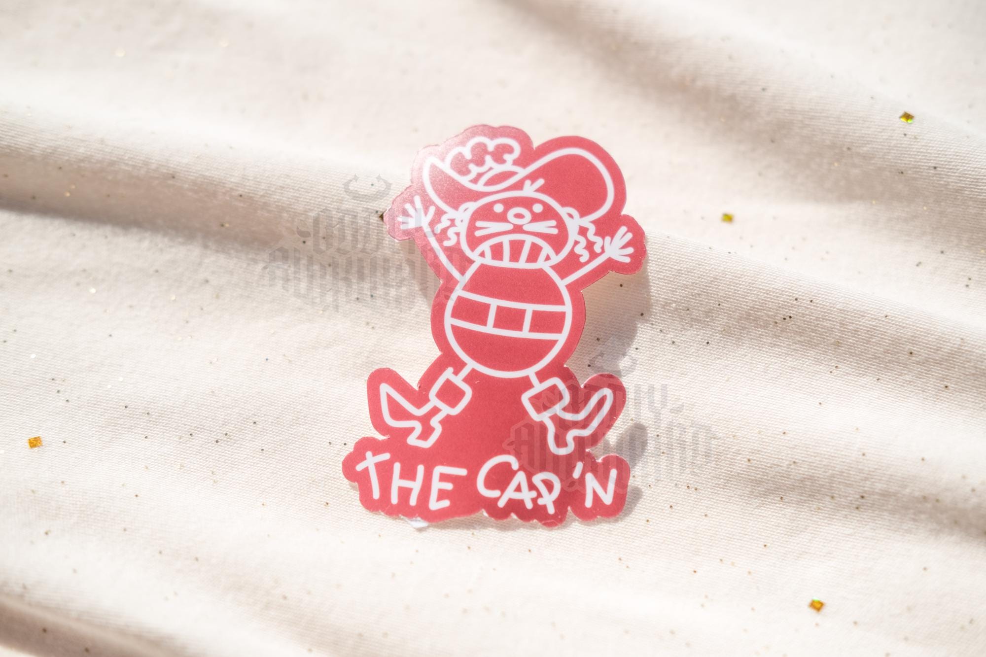 The Cap'n Sticker