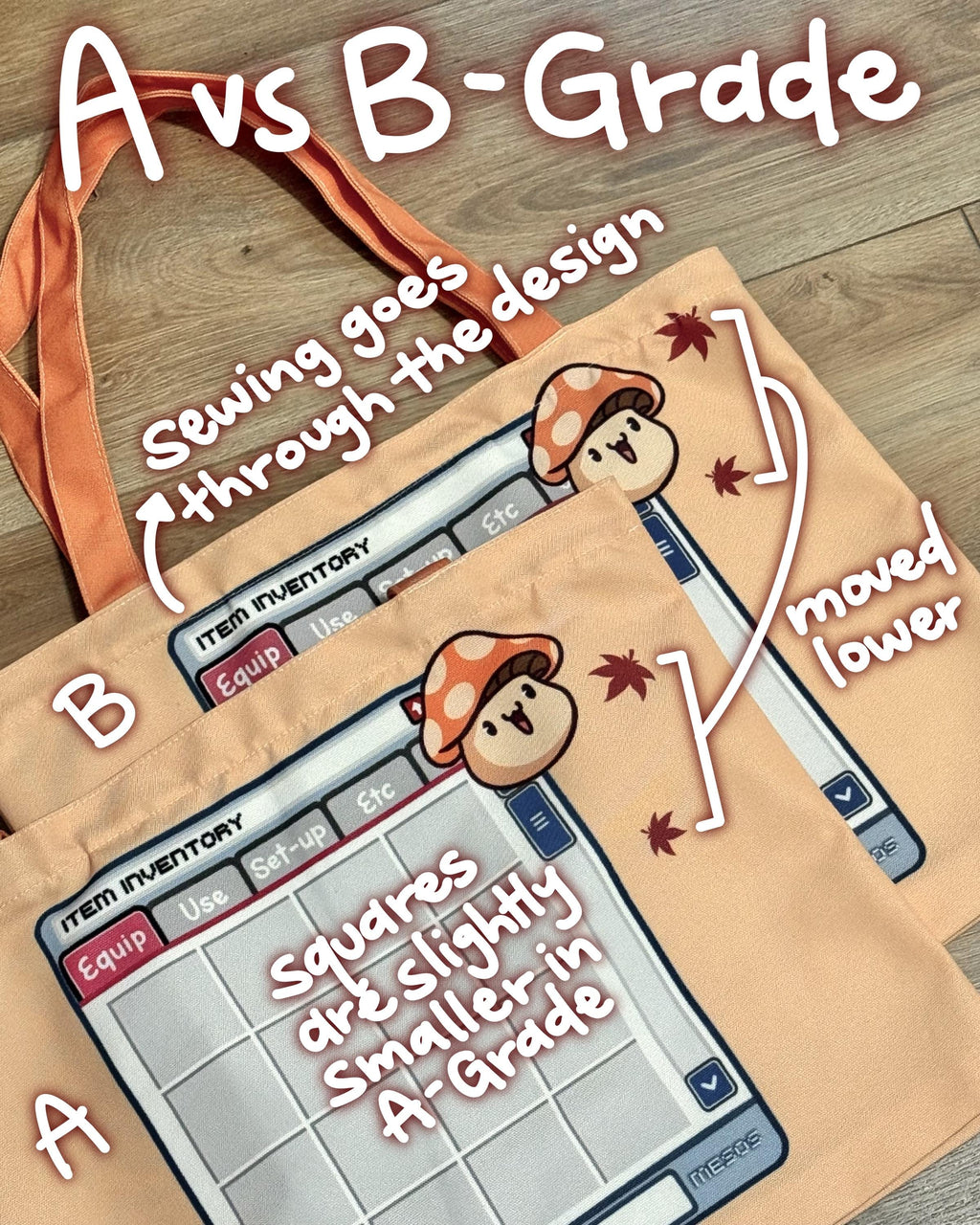 Item Inventory Tote Bag