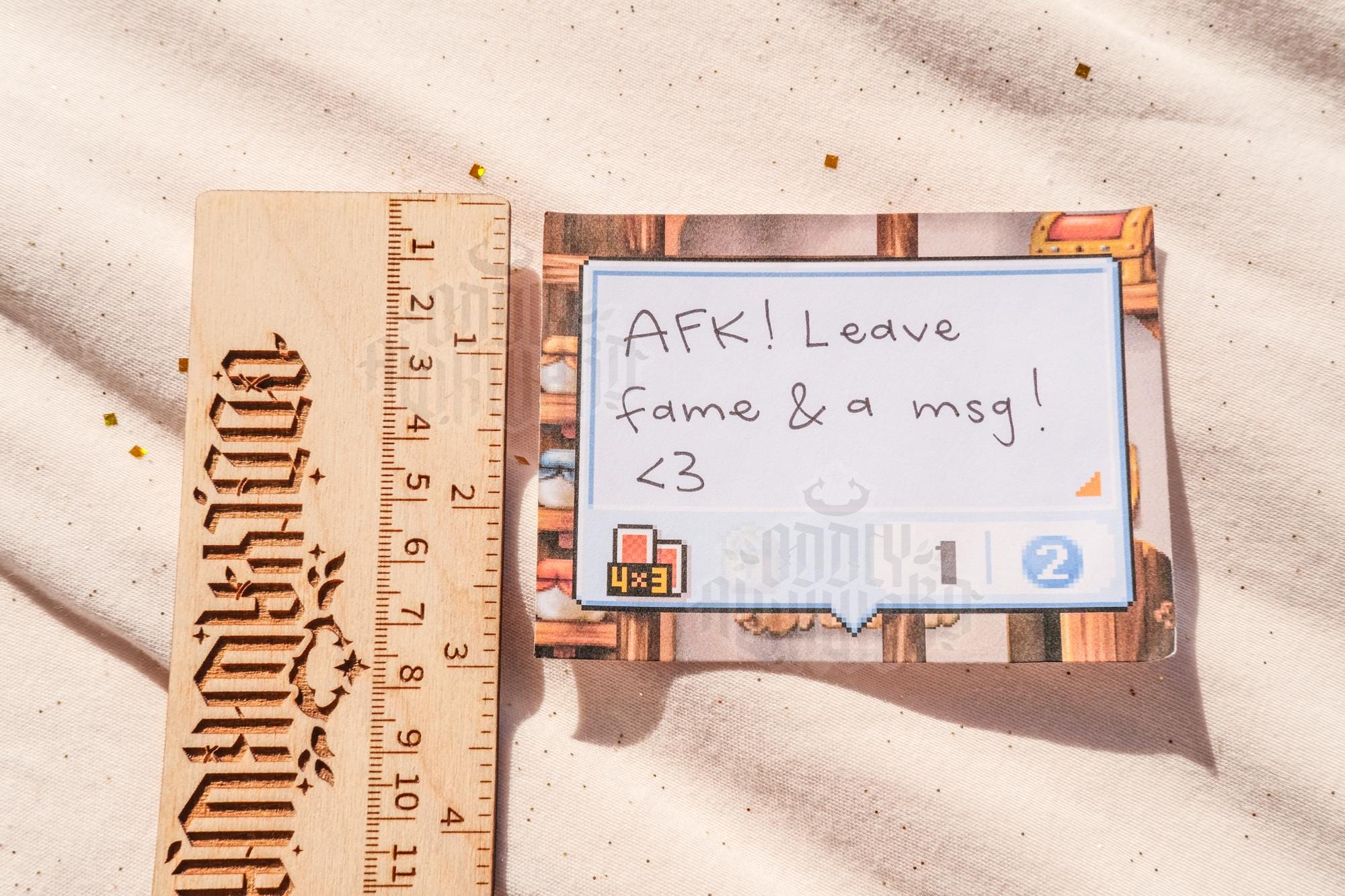 MapleStory Match Card Minigame Memo Pad