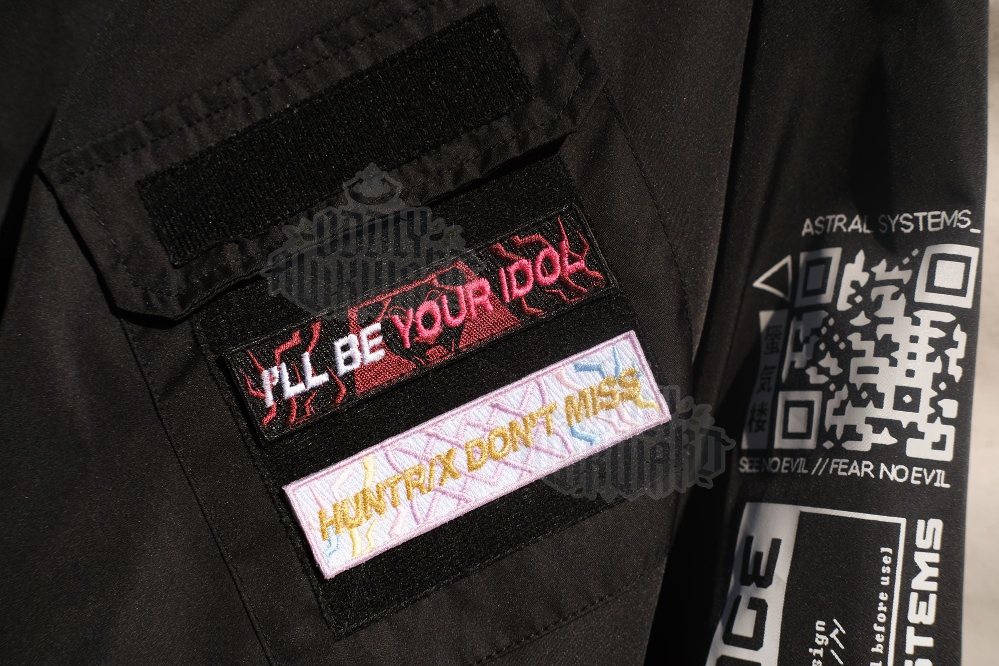 Kpop Hook and Loop Patches
