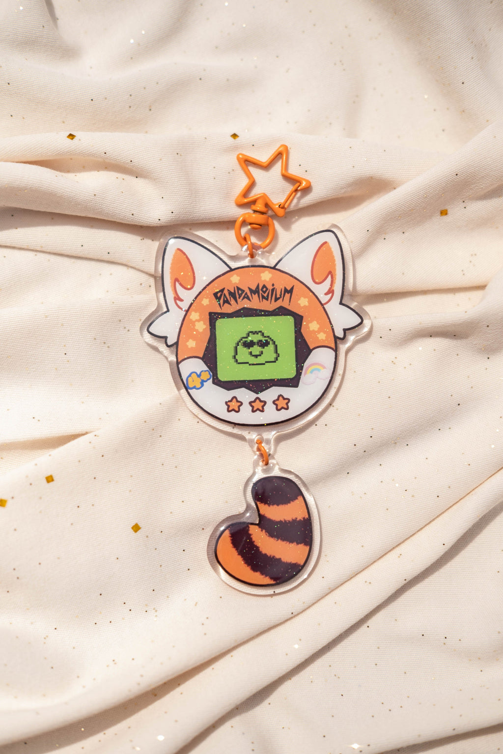 Pandamonium Tamagotchi Multi Acrylic Charm