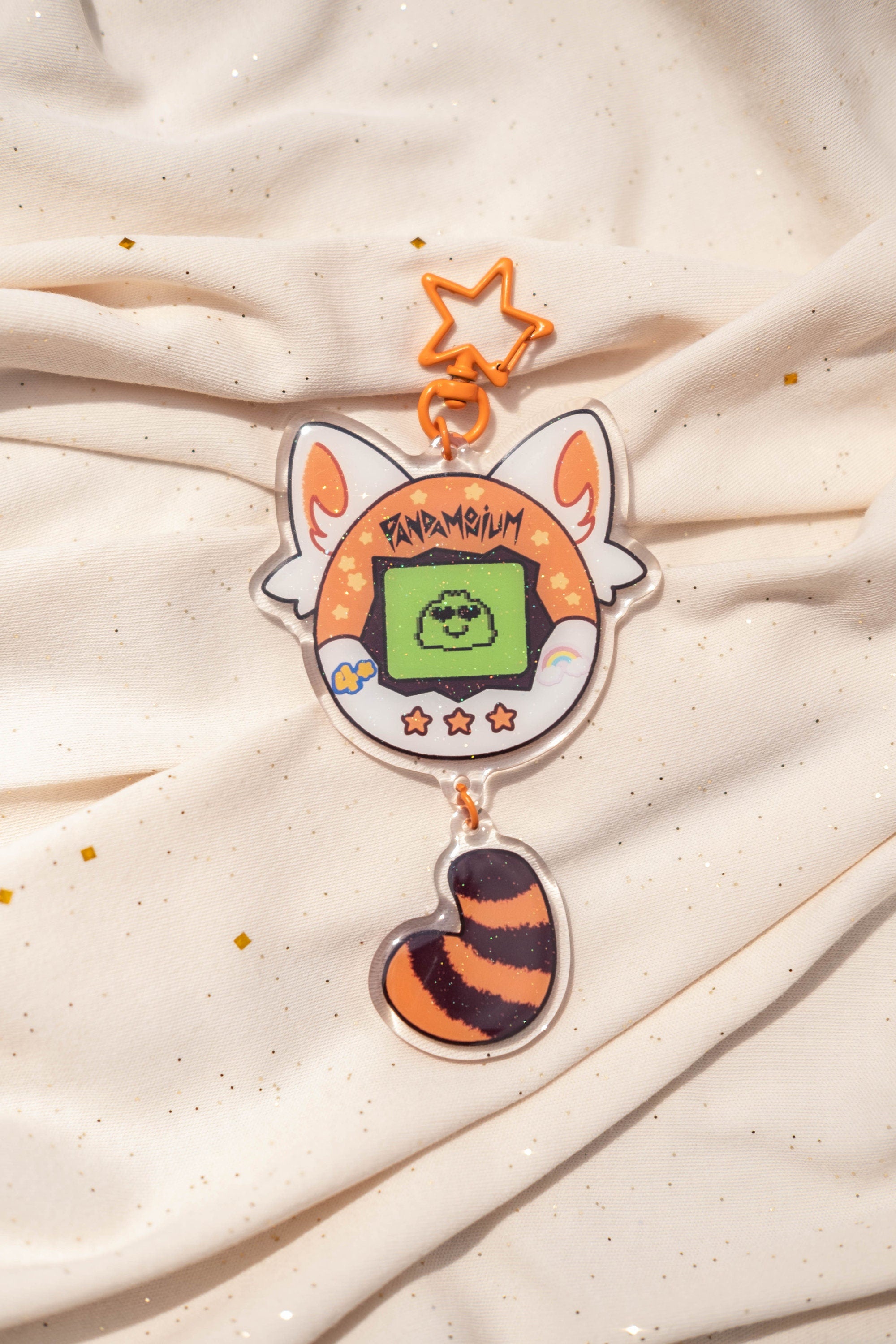 Pandamonium Tamagotchi Multi Acrylic Charm
