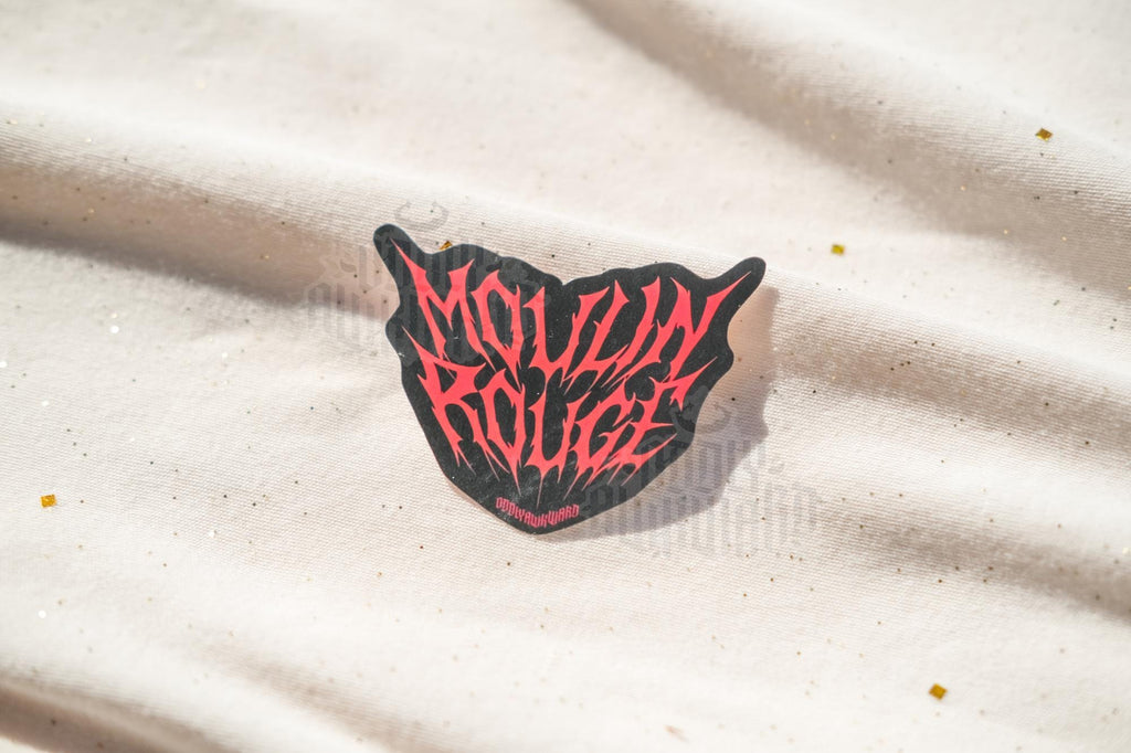 MR Metal-Inspired Sticker