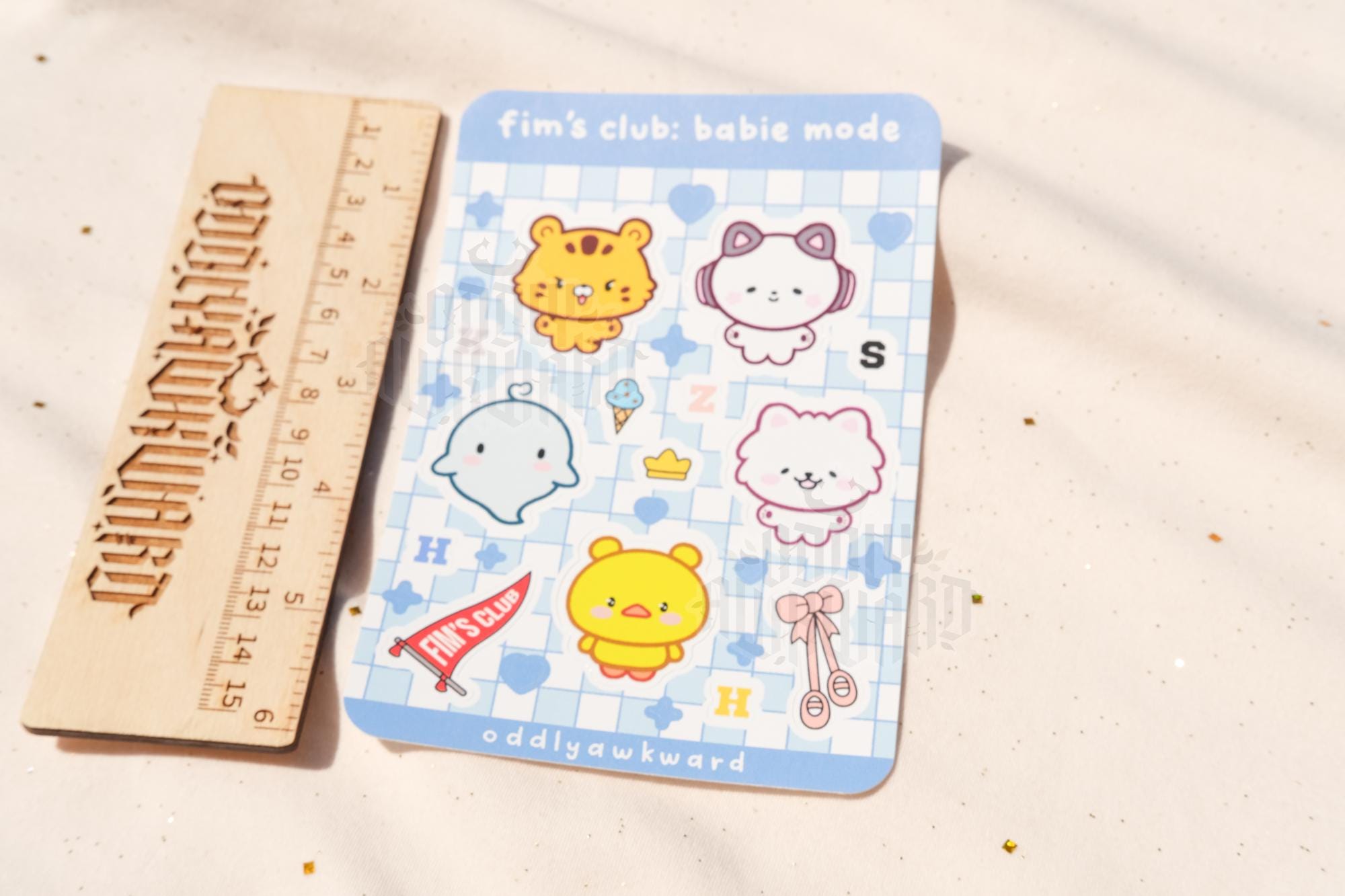 fc: babie mode sticker sheet