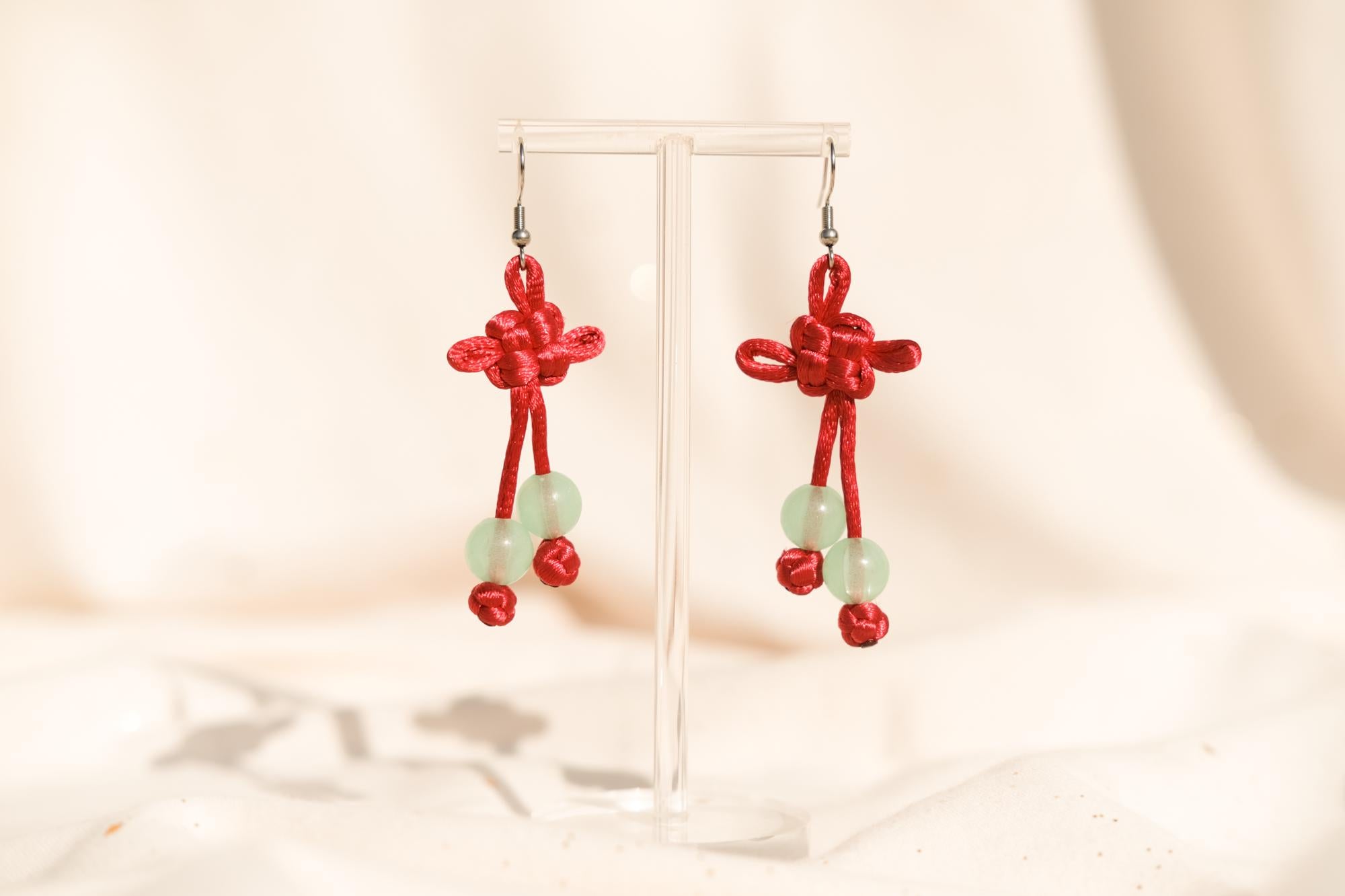 Handmade Chinese Knot Earrings