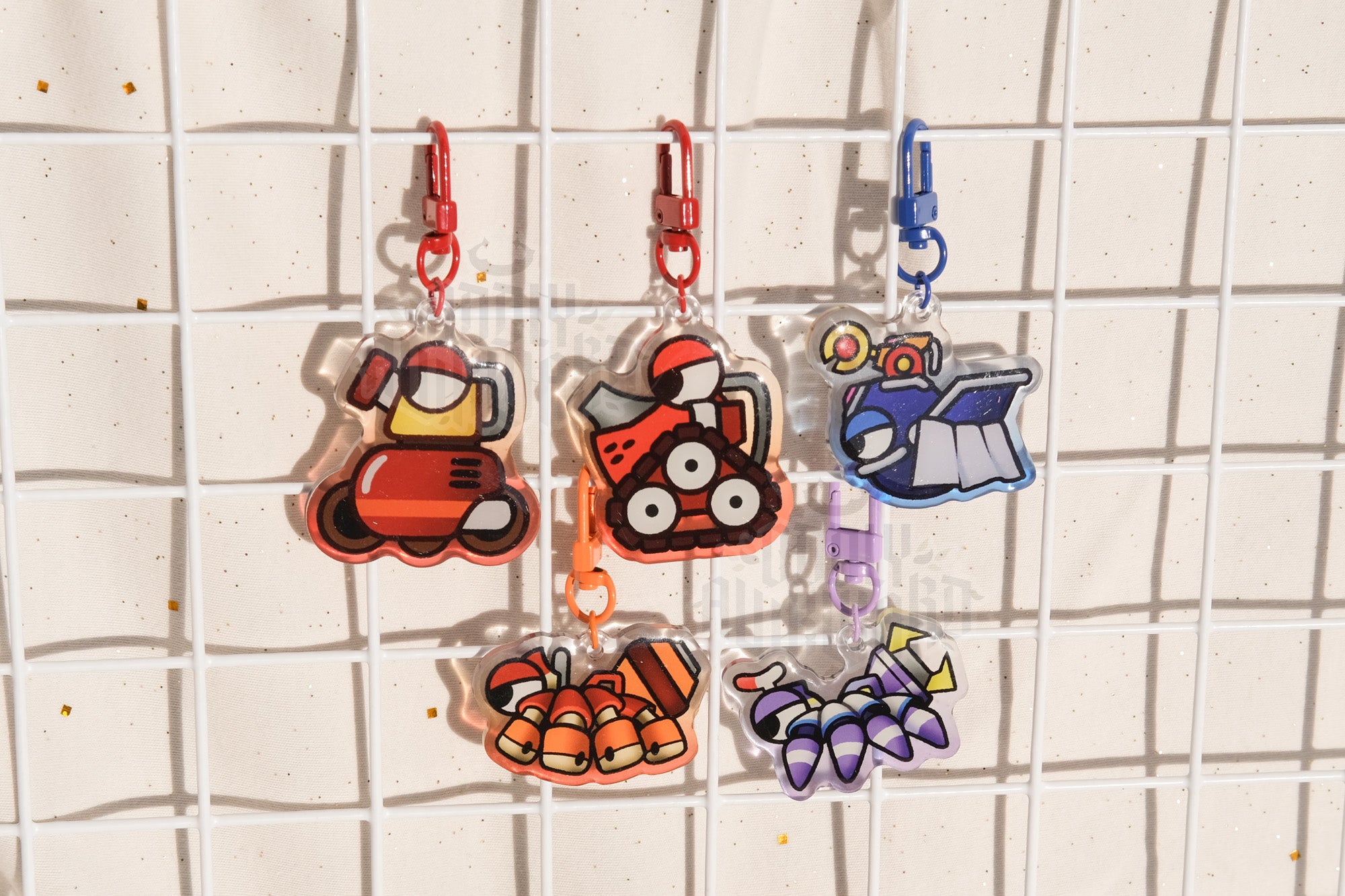 Gunbound Acrylic Charms