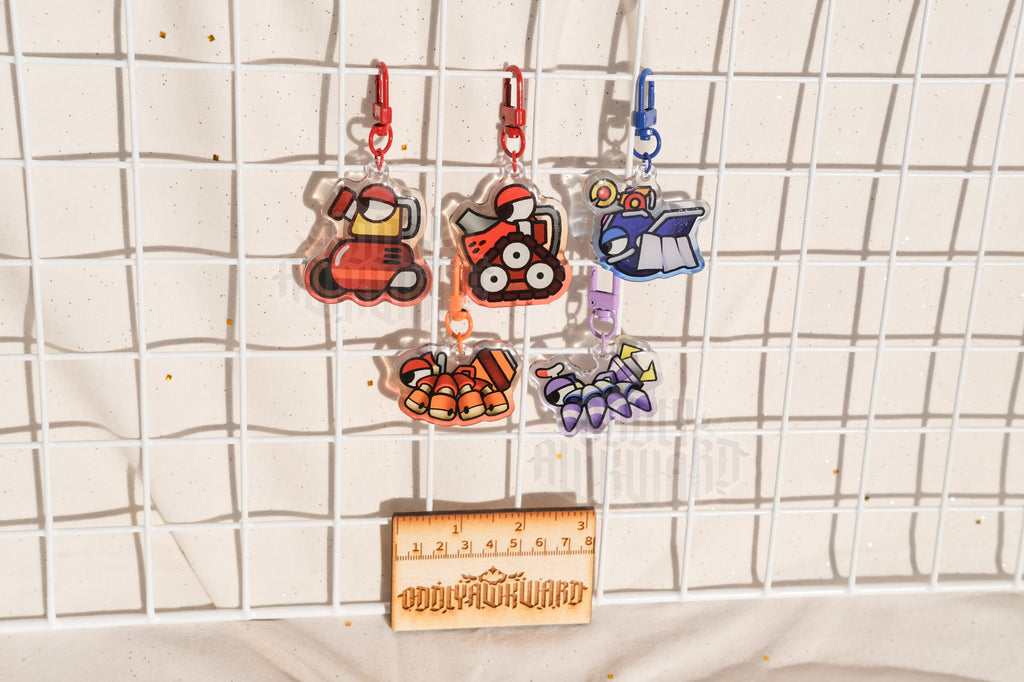 Gunbound Acrylic Charms