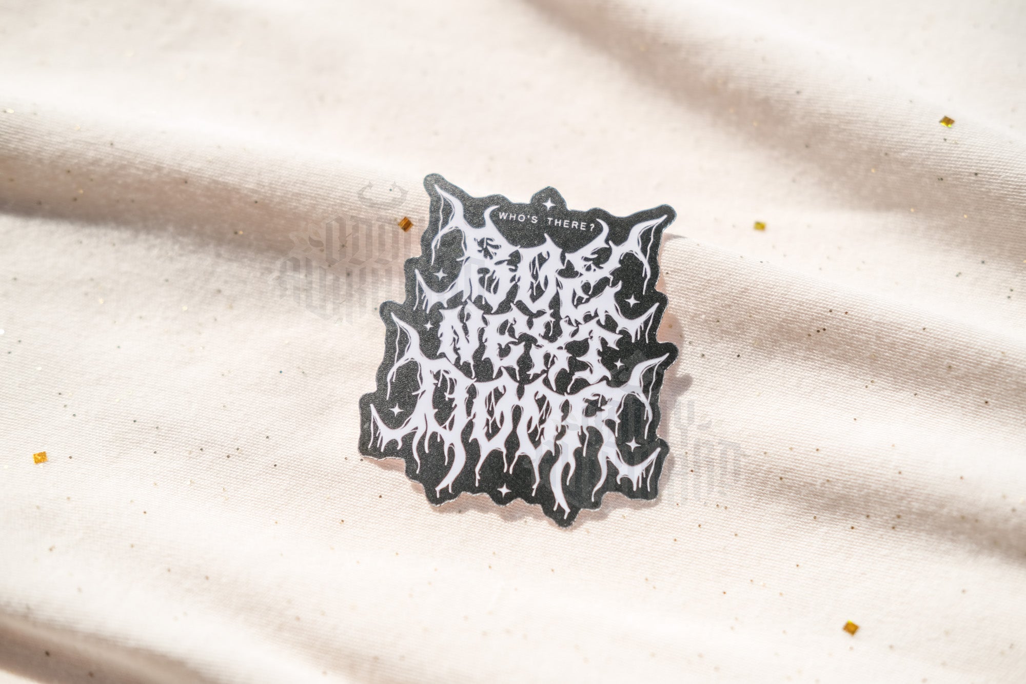 Who's There? Sticker