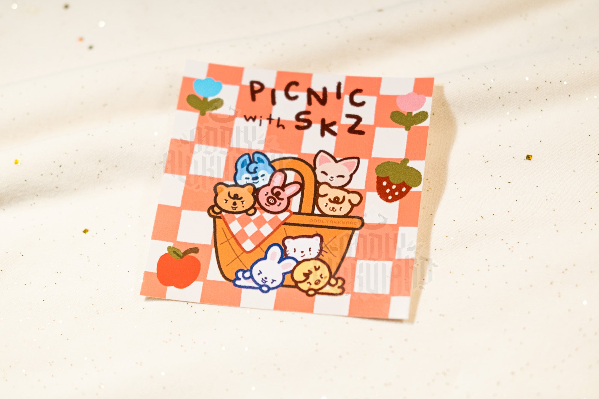 Picnic with SKZ 4x4 Print