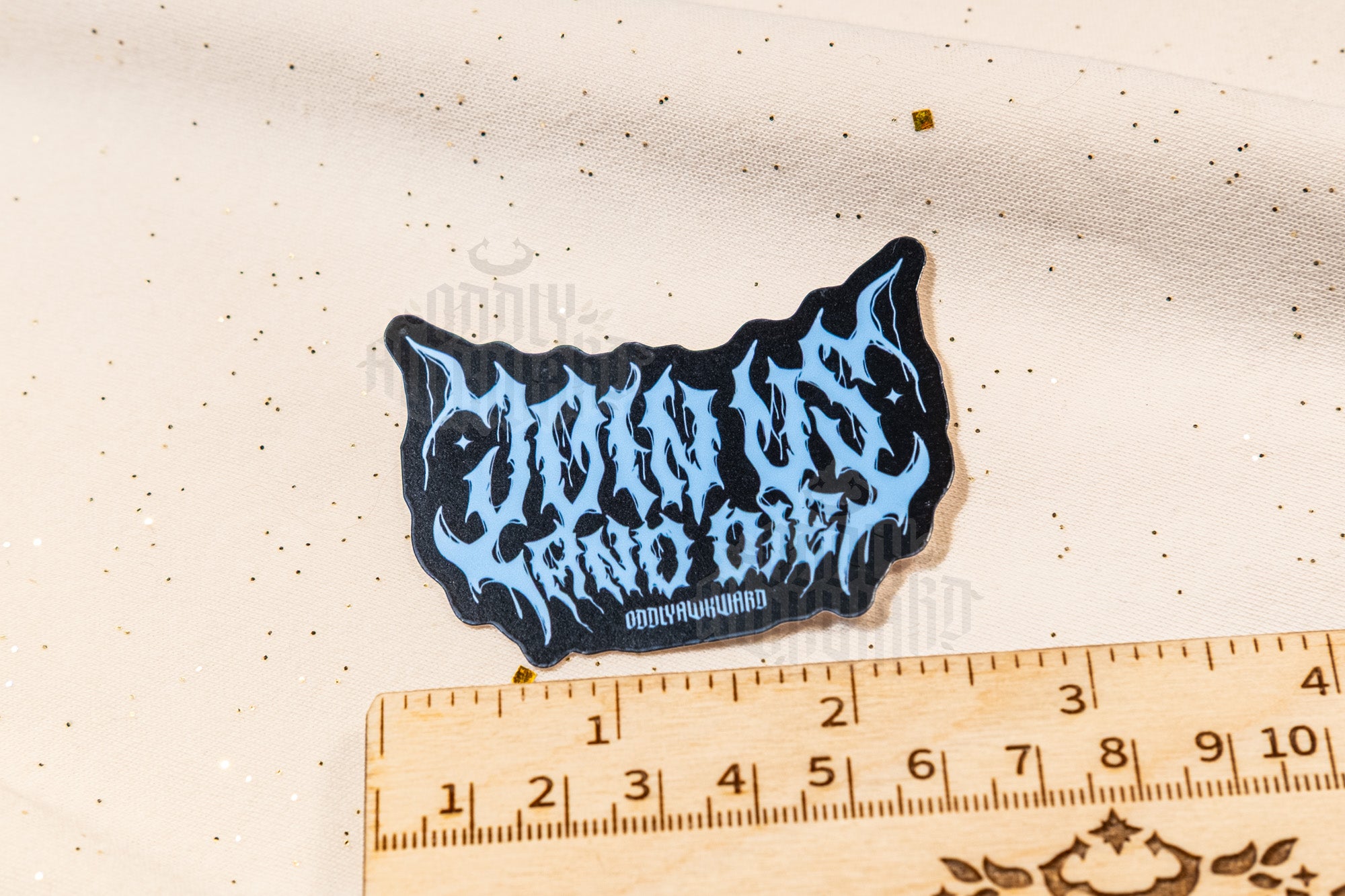 TGWDLM Join Us Metal-Inspired Sticker