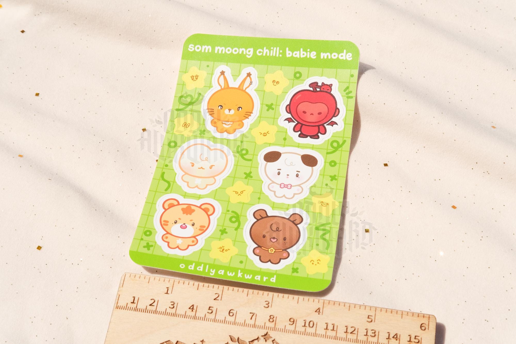 smc: babie mode sticker sheet