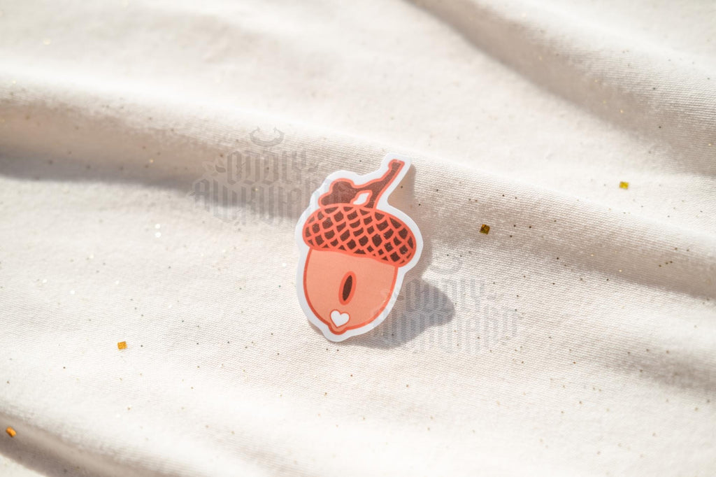 Thimble & Acorn Sticker