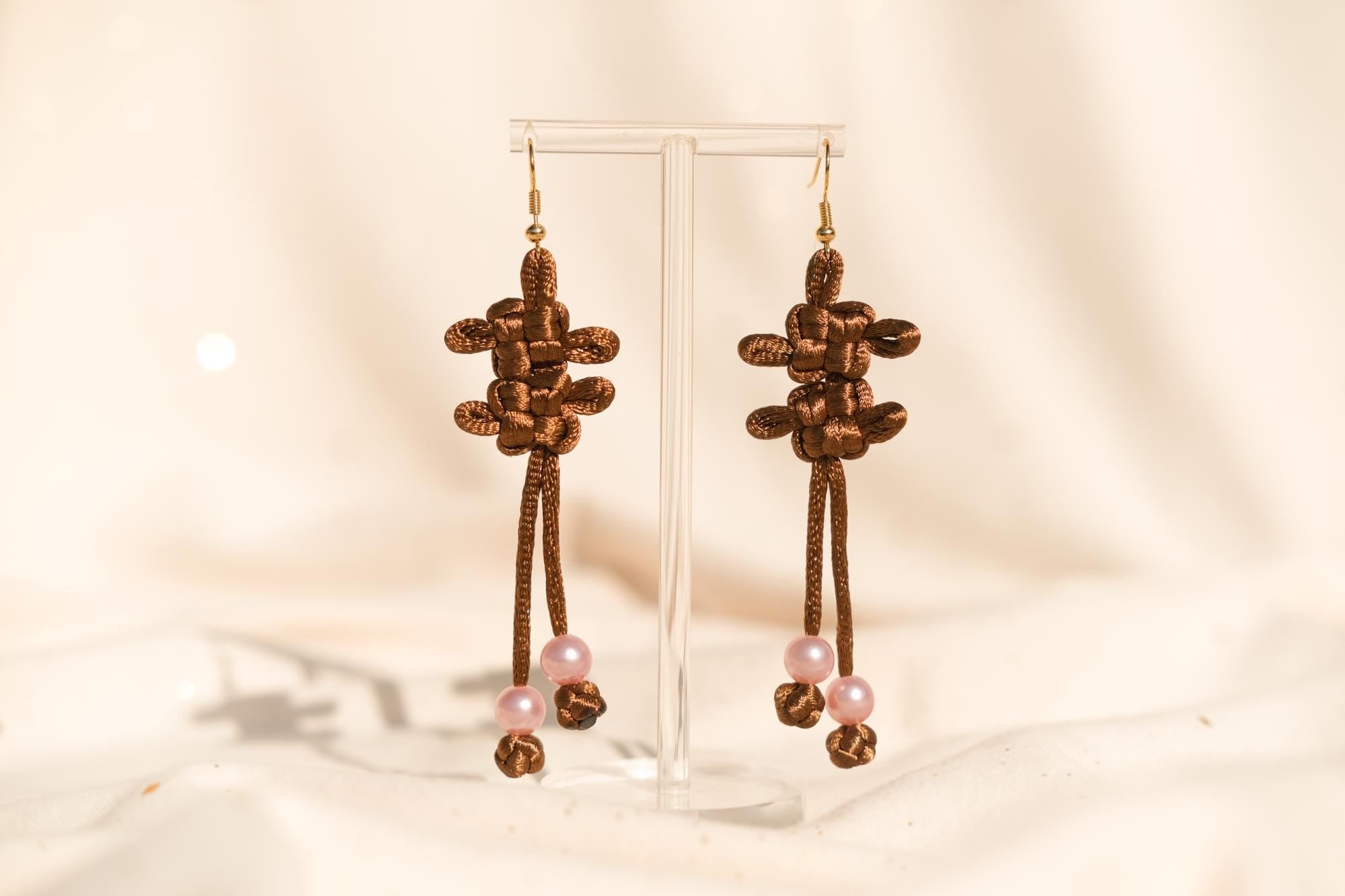 Handmade Chinese Knot Earrings