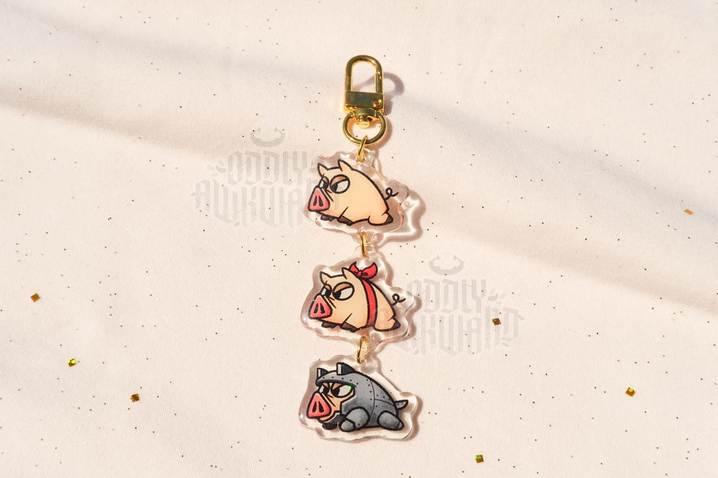 MapleStory Pigs Multi Acrylic Charm