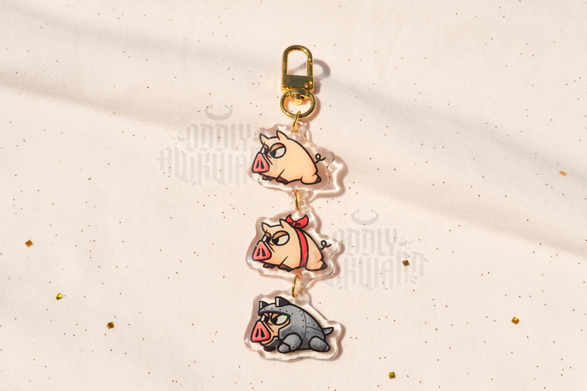 MapleStory Pigs Multi Acrylic Charm